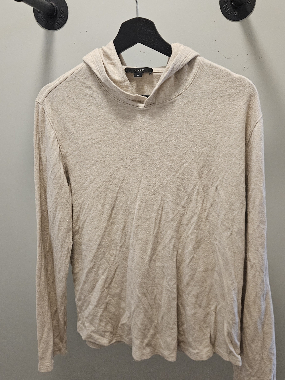 Vince Pima Cotton Hoodie Sweater